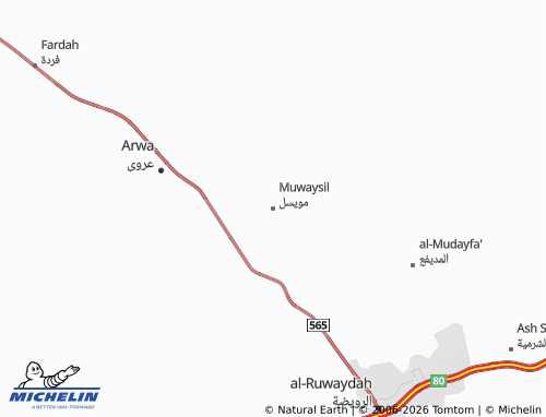 Mapa MICHELIN Muwaysil - ViaMichelin