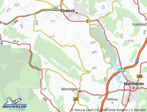MICHELIN Dörrigsen map - ViaMichelin