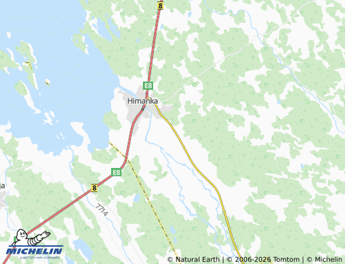 Kaart MICHELIN Tervoja - ViaMichelin