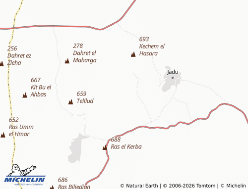 Mappa MICHELIN Uifat - ViaMichelin