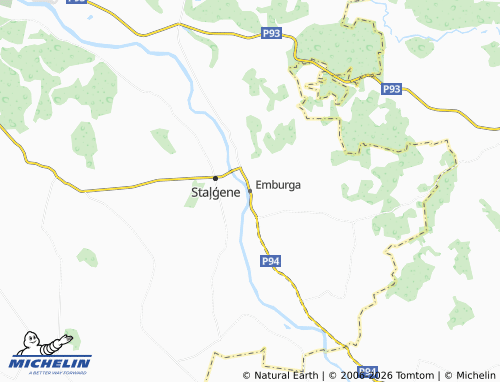 Mapa MICHELIN Emburga - ViaMichelin