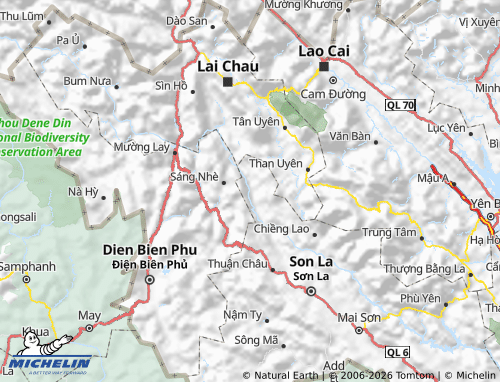 Mapa MICHELIN Quỳnh Nhai - ViaMichelin