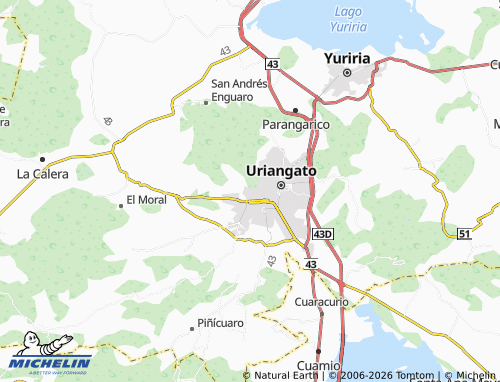 Mappa MICHELIN Pico de Pájaro - ViaMichelin
