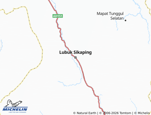 MICHELIN-Landkarte Lubuk Sikaping - ViaMichelin
