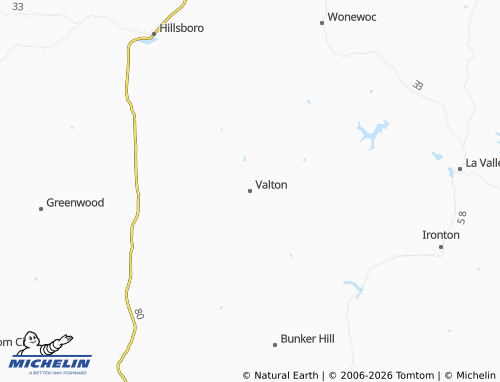 Carte MICHELIN Valton - ViaMichelin