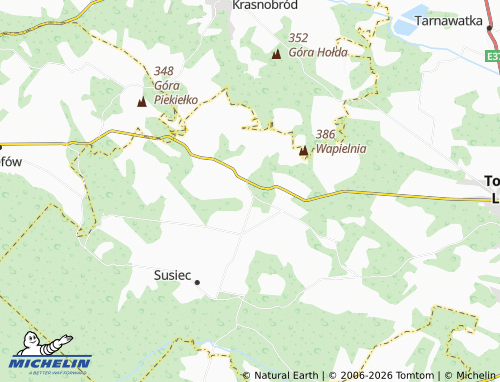 Mapa MICHELIN Ciotusza Nowa - ViaMichelin