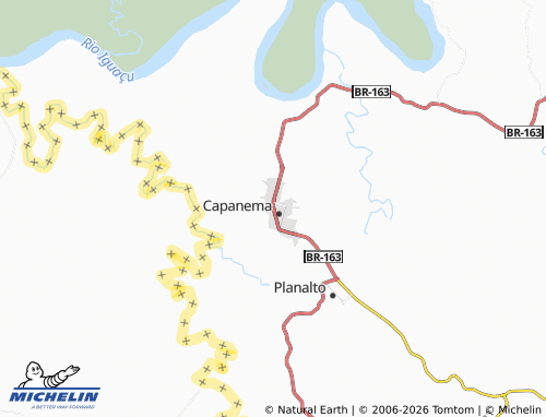 Kaart MICHELIN Centro - ViaMichelin