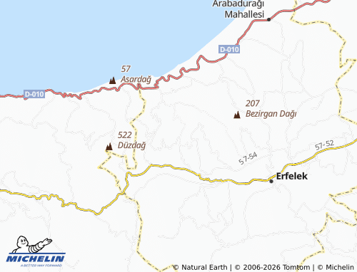 Mappa MICHELIN Hacılar - ViaMichelin