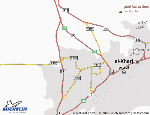 Carte MICHELIN al-Hayathim - ViaMichelin