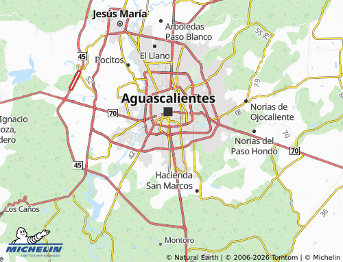 Mappa MICHELIN Jardines de la Asunción - ViaMichelin
