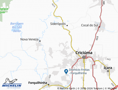 Mappa MICHELIN Colonial - ViaMichelin