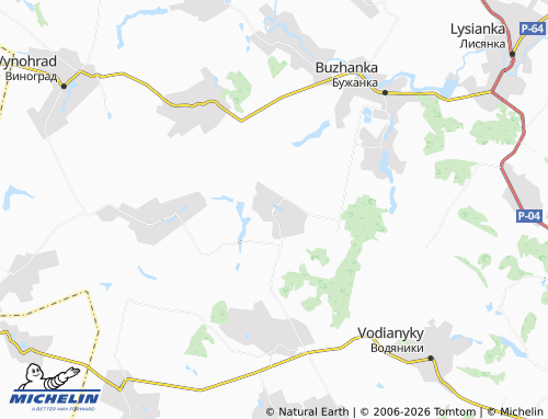 Mapa MICHELIN Yablunivka - ViaMichelin