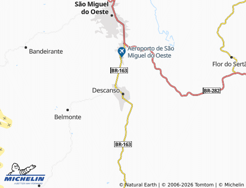 Mapa MICHELIN Descanso - ViaMichelin