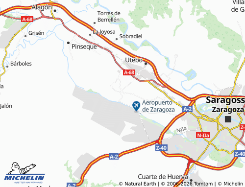 Mappa MICHELIN Garrapinillos - ViaMichelin