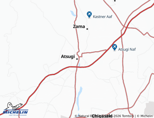 Mappa MICHELIN Atsugi - ViaMichelin