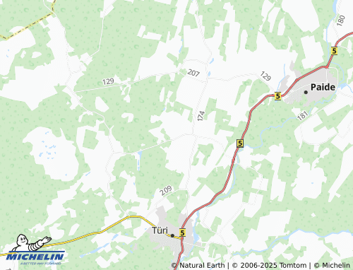 MICHELIN Pala map - ViaMichelin