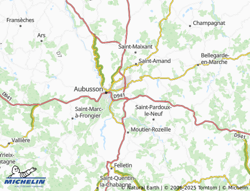 MICHELIN La Seiglière map - ViaMichelin