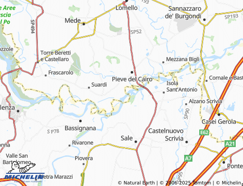 MICHELIN Cambiò map - ViaMichelin