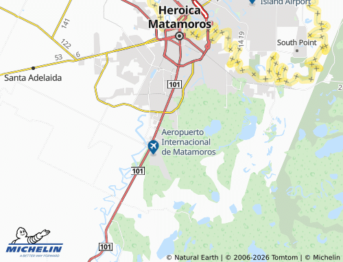MICHELIN Santa Celia map - ViaMichelin