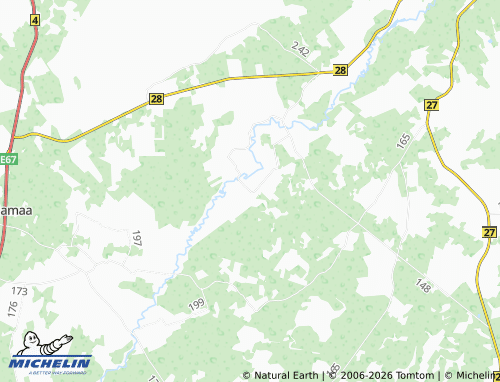 MICHELIN Loe map - ViaMichelin