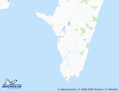 Carte MICHELIN Nordenbro Vesteregn - ViaMichelin