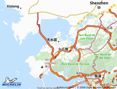 Mapa MICHELIN gaa wu - ViaMichelin