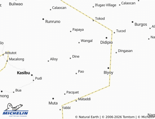 MICHELIN Catarawan map - ViaMichelin