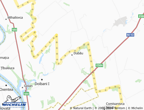 Carte MICHELIN Dubău - ViaMichelin
