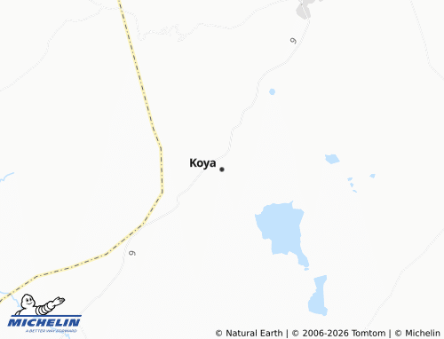 Mappa MICHELIN Koya - ViaMichelin