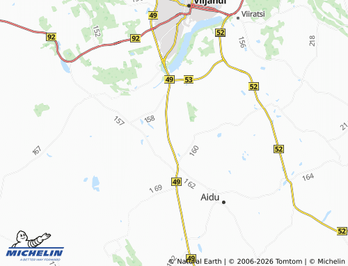 Mappa MICHELIN Intsu - ViaMichelin