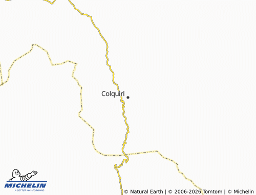 MICHELIN Colquiri map - ViaMichelin