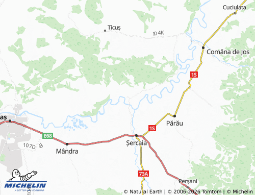 Mappa MICHELIN Hălmeag - ViaMichelin