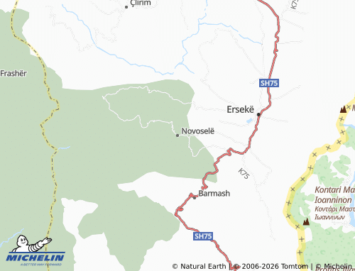 Mappa MICHELIN Novoselë - ViaMichelin