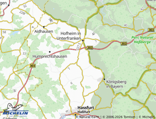 Mappa MICHELIN Rügheim - ViaMichelin