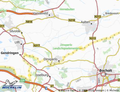 Carte MICHELIN De Heurne - ViaMichelin