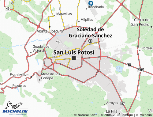 MICHELIN Rincón de Sab Sebastián map - ViaMichelin