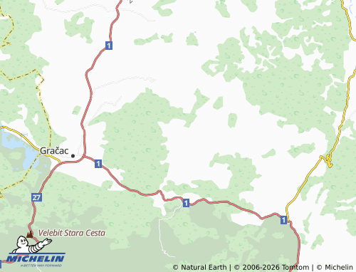 MICHELIN-Landkarte Glogovo - ViaMichelin