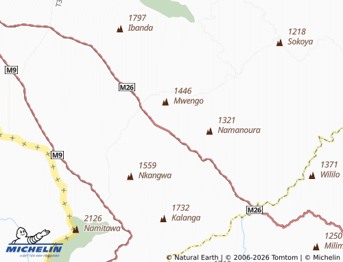 Mappa MICHELIN Mutikafundi - ViaMichelin