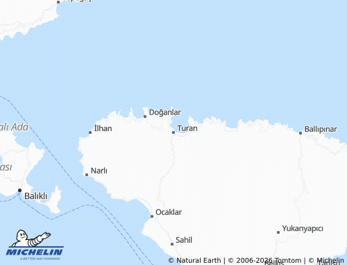 Mappa MICHELIN Turan - ViaMichelin