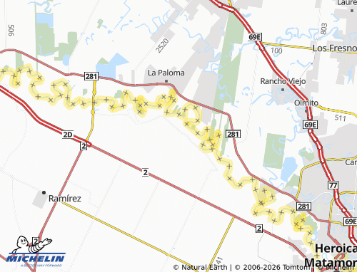 MICHELIN La Brigada map - ViaMichelin