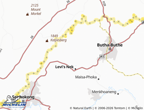 MICHELIN Ha Josefa map - ViaMichelin