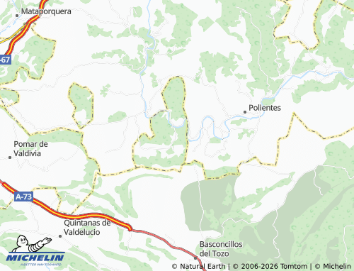 MICHELIN Cuillas del Valle map - ViaMichelin