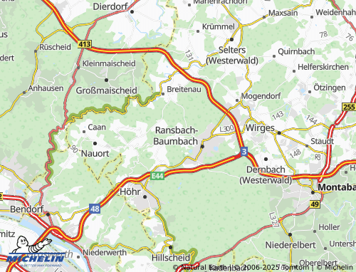 MICHELIN-Landkarte Hundsdorf - ViaMichelin