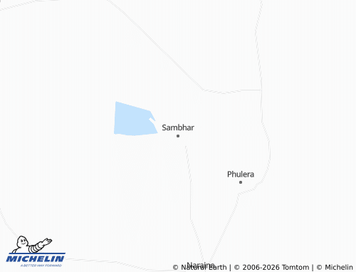 Carte MICHELIN Sambhar - ViaMichelin