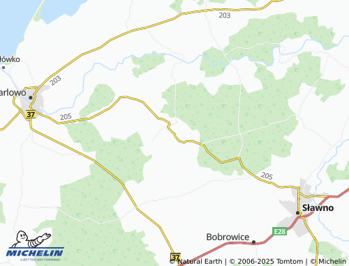 MICHELIN Stary Jarosław map - ViaMichelin