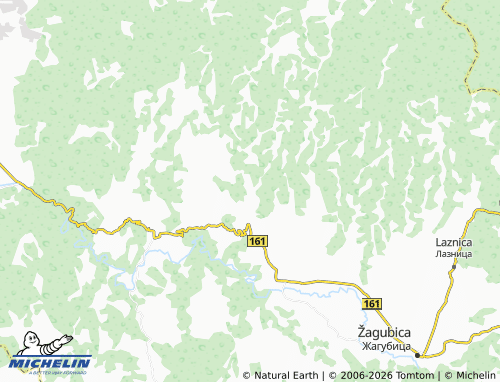 Mapa MICHELIN Osanica - ViaMichelin