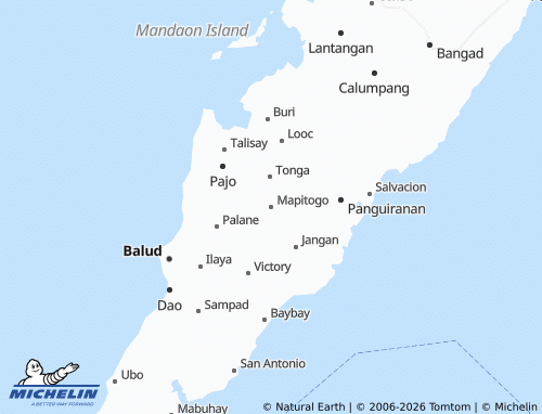 MICHELIN Mapitogo map - ViaMichelin