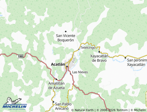 MICHELIN Santa Ana map - ViaMichelin