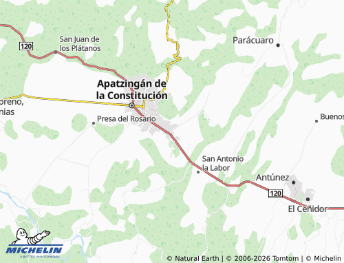Mapa MICHELIN Doctores - ViaMichelin