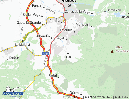 Mapa MICHELIN Los Cortijillos - ViaMichelin